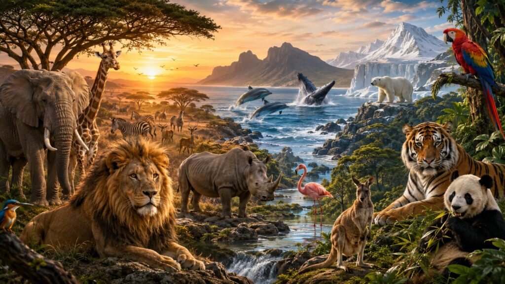 Gruppi e specie animali
